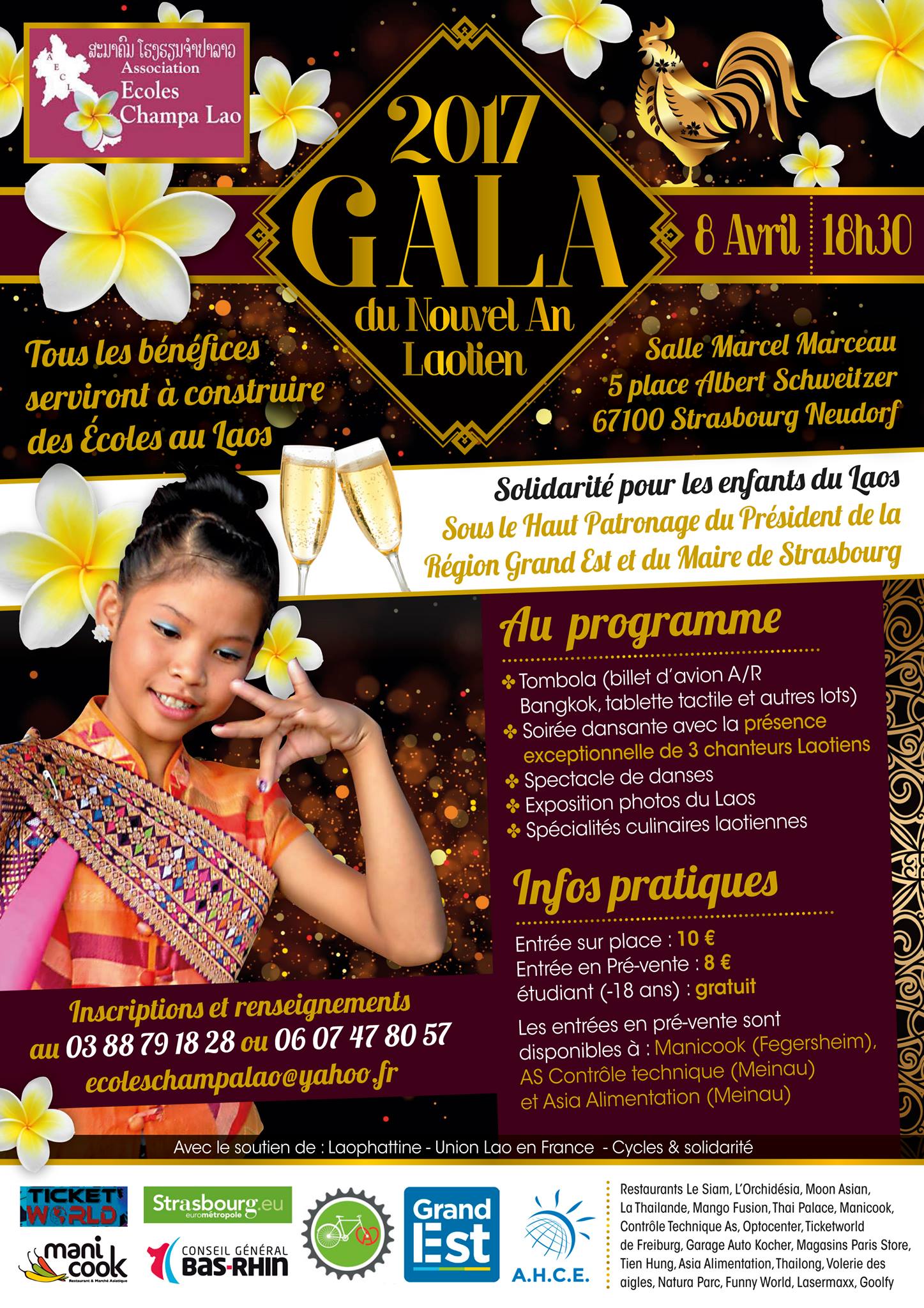 Gala du Nouvel an Laotien par Écoles Champa Lao