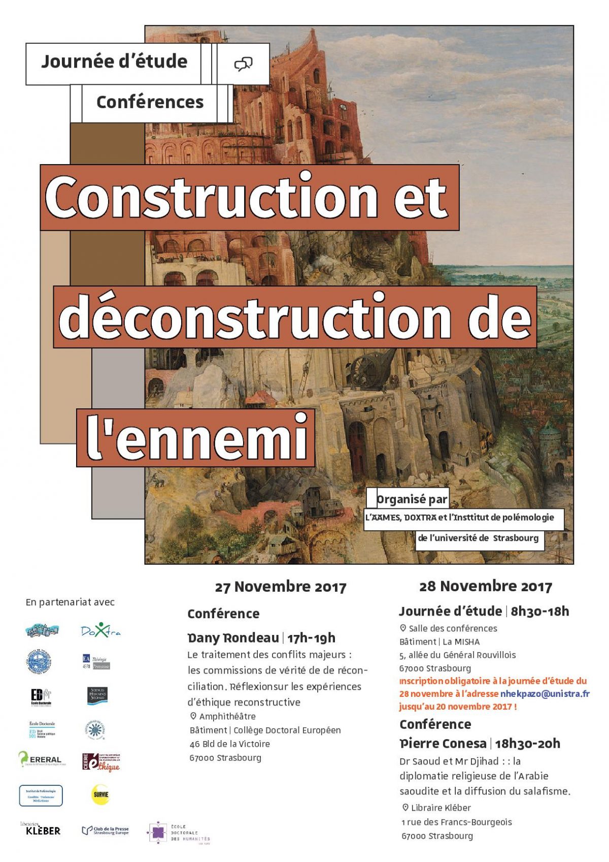 HUMANIS Journ e D tude De La Construction Et La D construction De L 