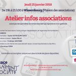 Atelier infos Associations