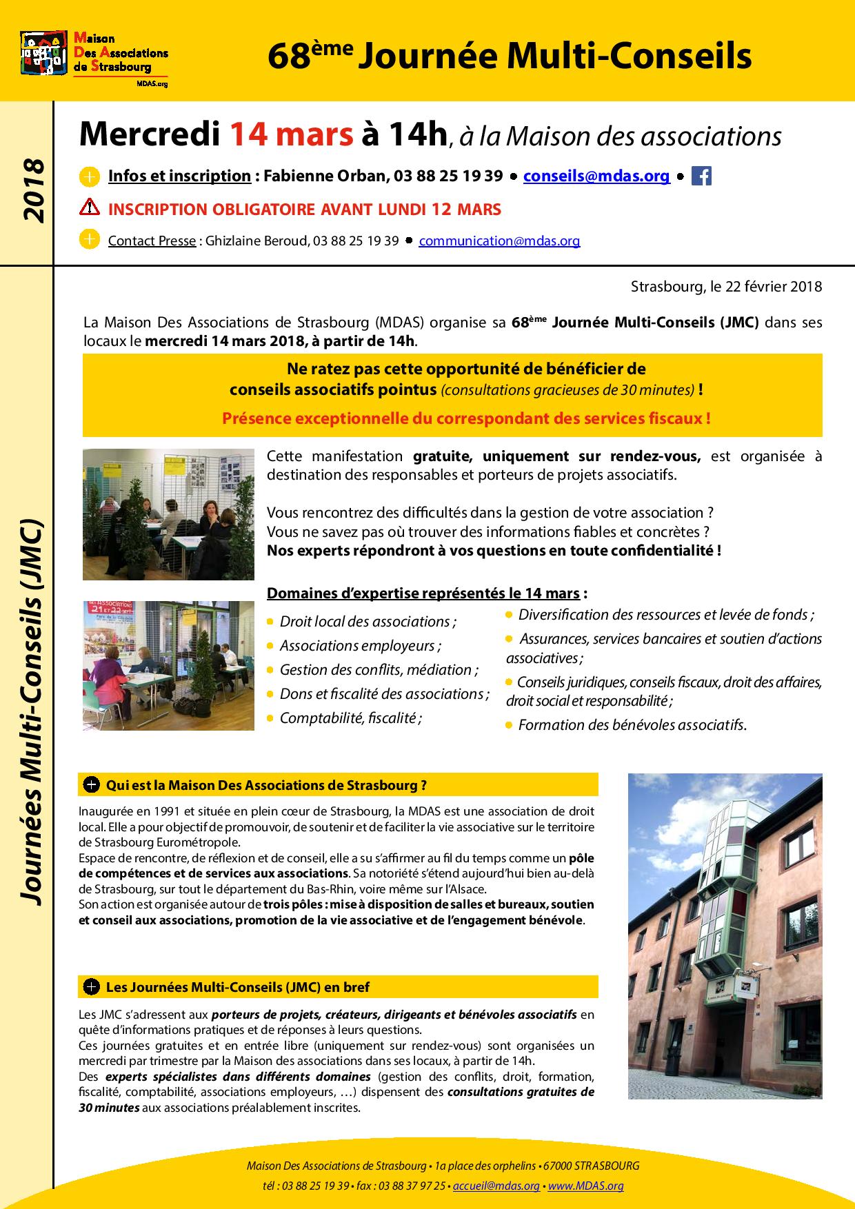 68ème Journée Multi-Conseils