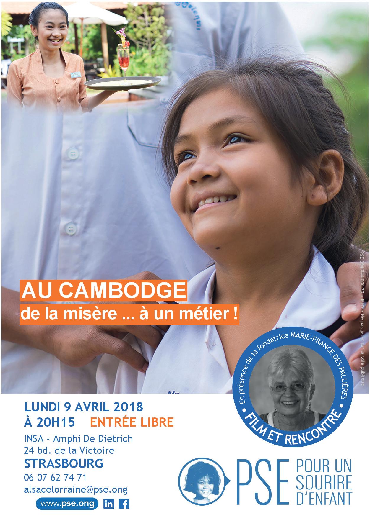 Soirée film et rencontre avec l'association Pour un Sourire d'Enfant