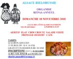 Repas annuel de l'association Alsace Biélorussie