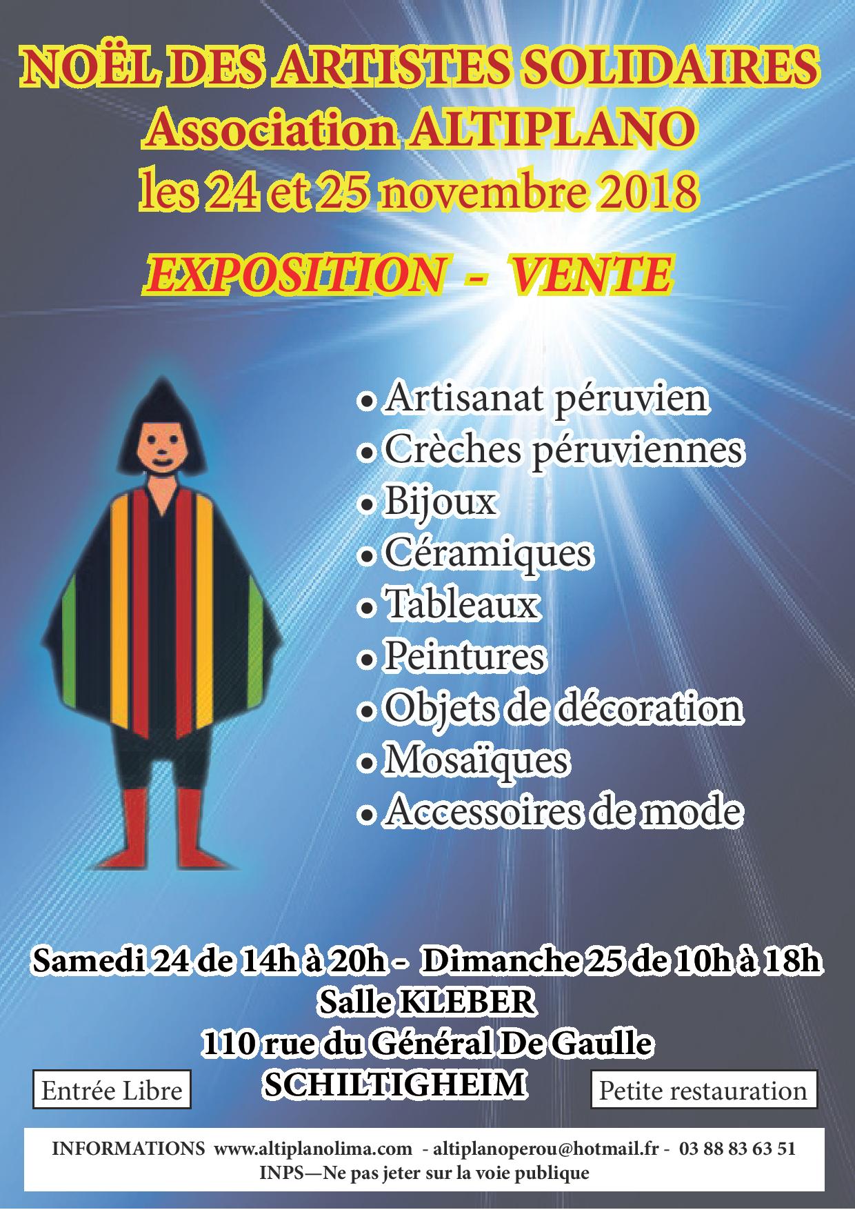 Noël des Artistes Solidaires par Altiplano