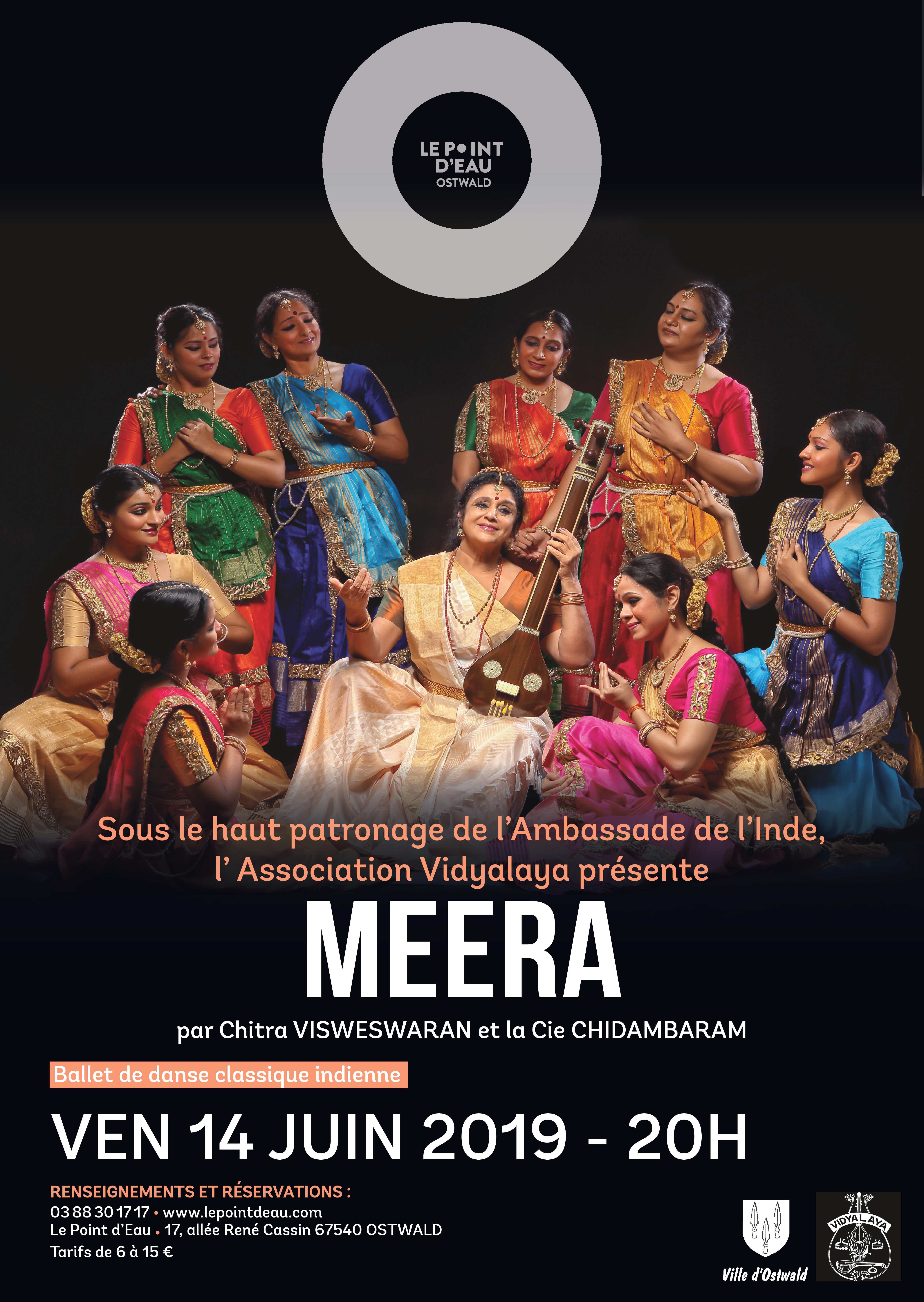 Spectacle MEERA par l'Association Vidyalaya