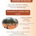 Fraternités Togo - Concert de soutien