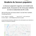 Secours Populaire - Braderie de jouets et de livres