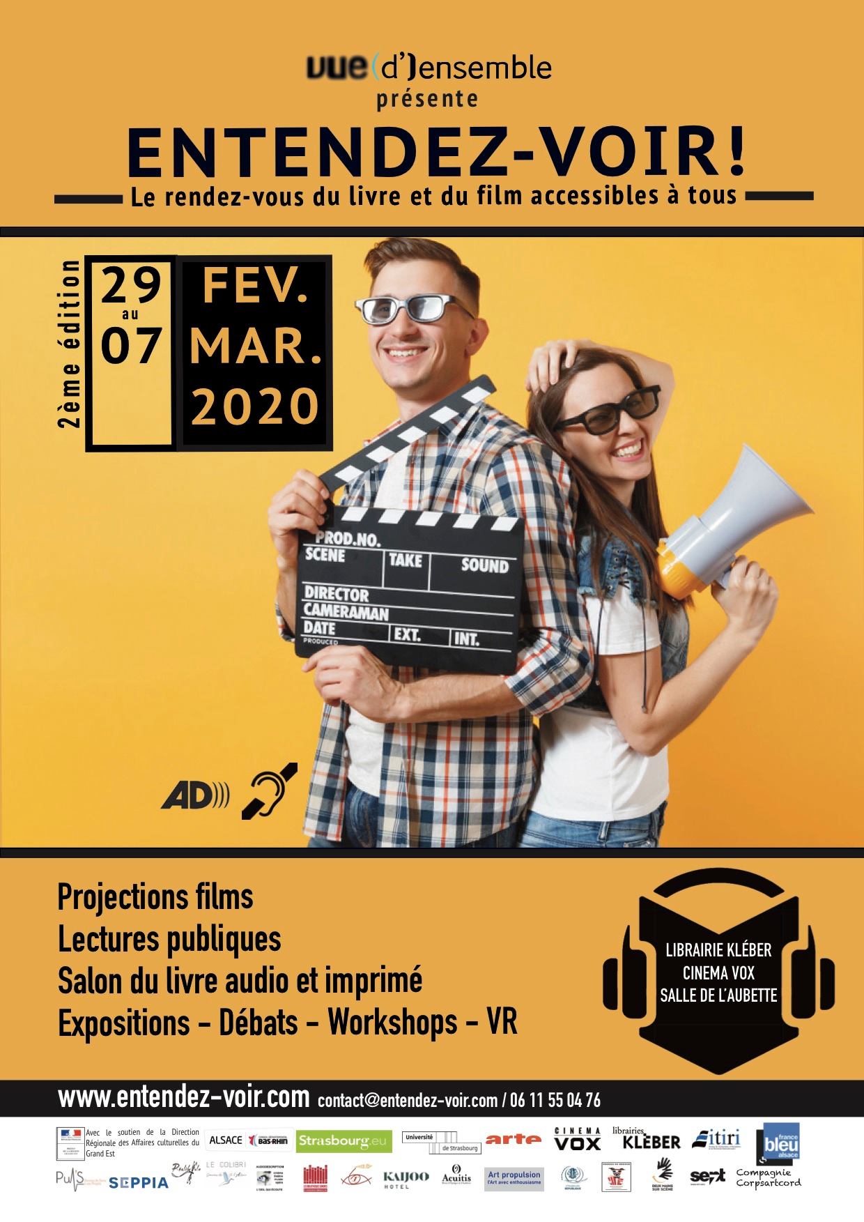 Vue d'Ensemble - 2e édition de l'événement Entendez-voir !