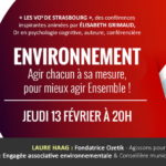 Les VOx de Strasbourg - ENVIRONNEMENT : Agir chacun à sa mesure, pour mieux agir Ensemble !