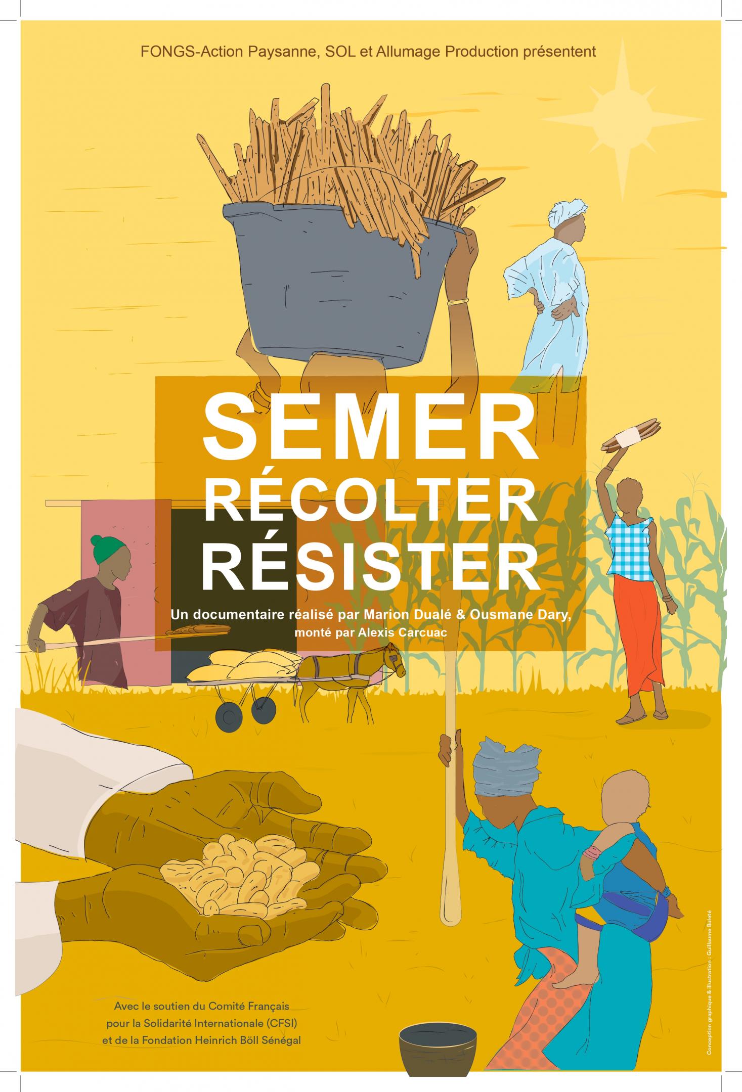 Festival ALIMENTERRE - film "Semer, récolter, résister"