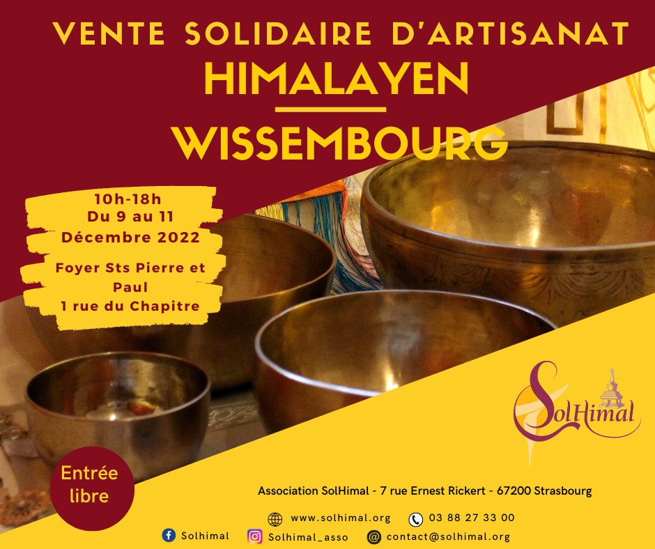 SolHimal - Vente Solidaire d'artisanat Himalayen