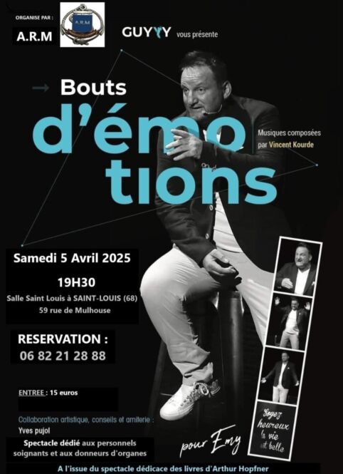 Spectacle 5 avril 2025 Guy Hopfner
