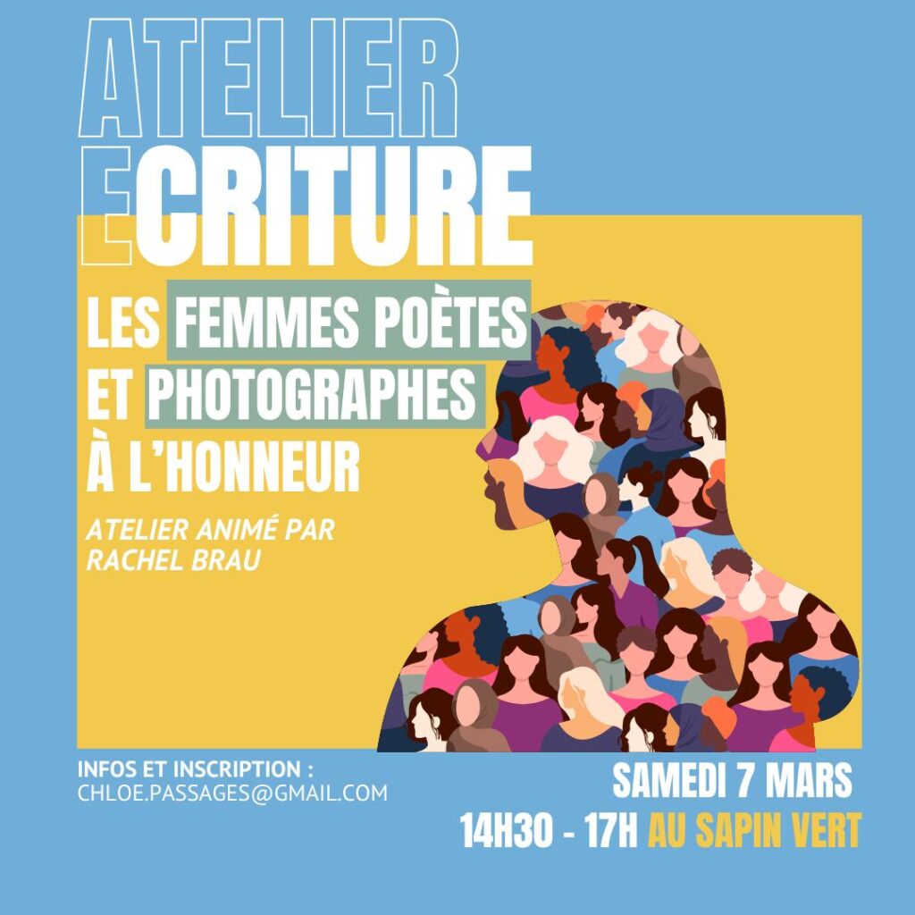 Atelier écriture - PasSages 7 mars 2026