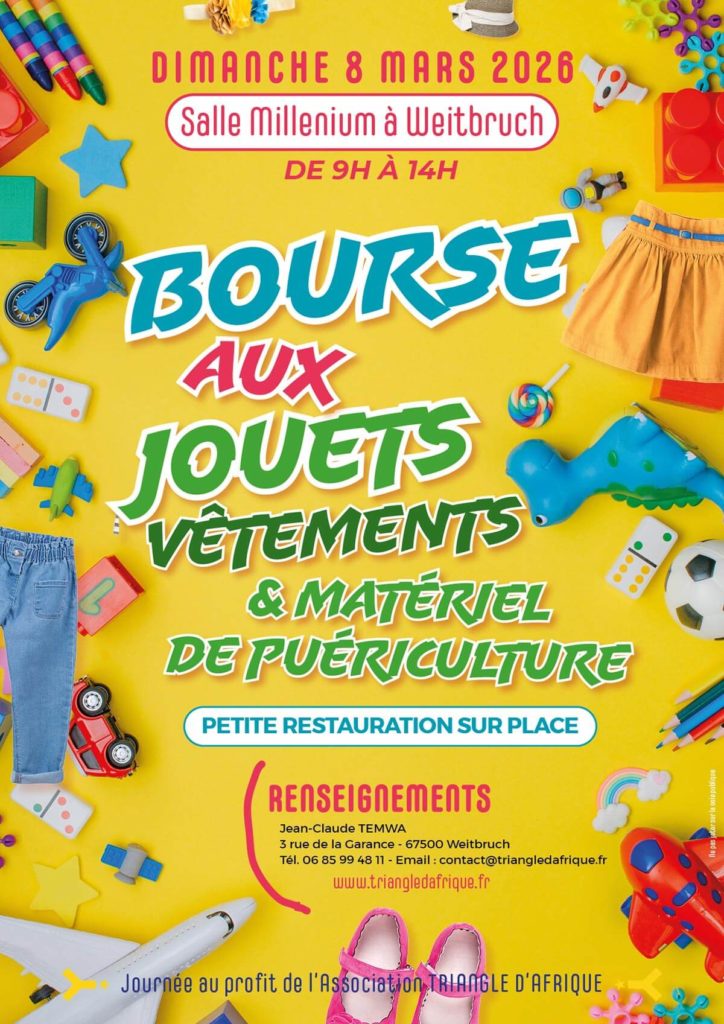 Affiche bourse aux jouets