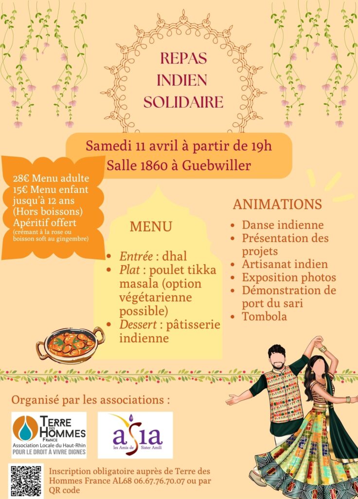Repas Indien Solidaire