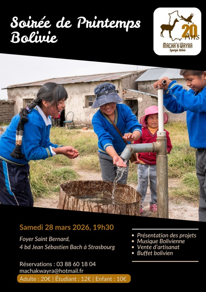 Soirée de printemps Macha'k Wayra