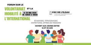 Forum Volontariat et Mobilité internationale 2026 Strasbourg